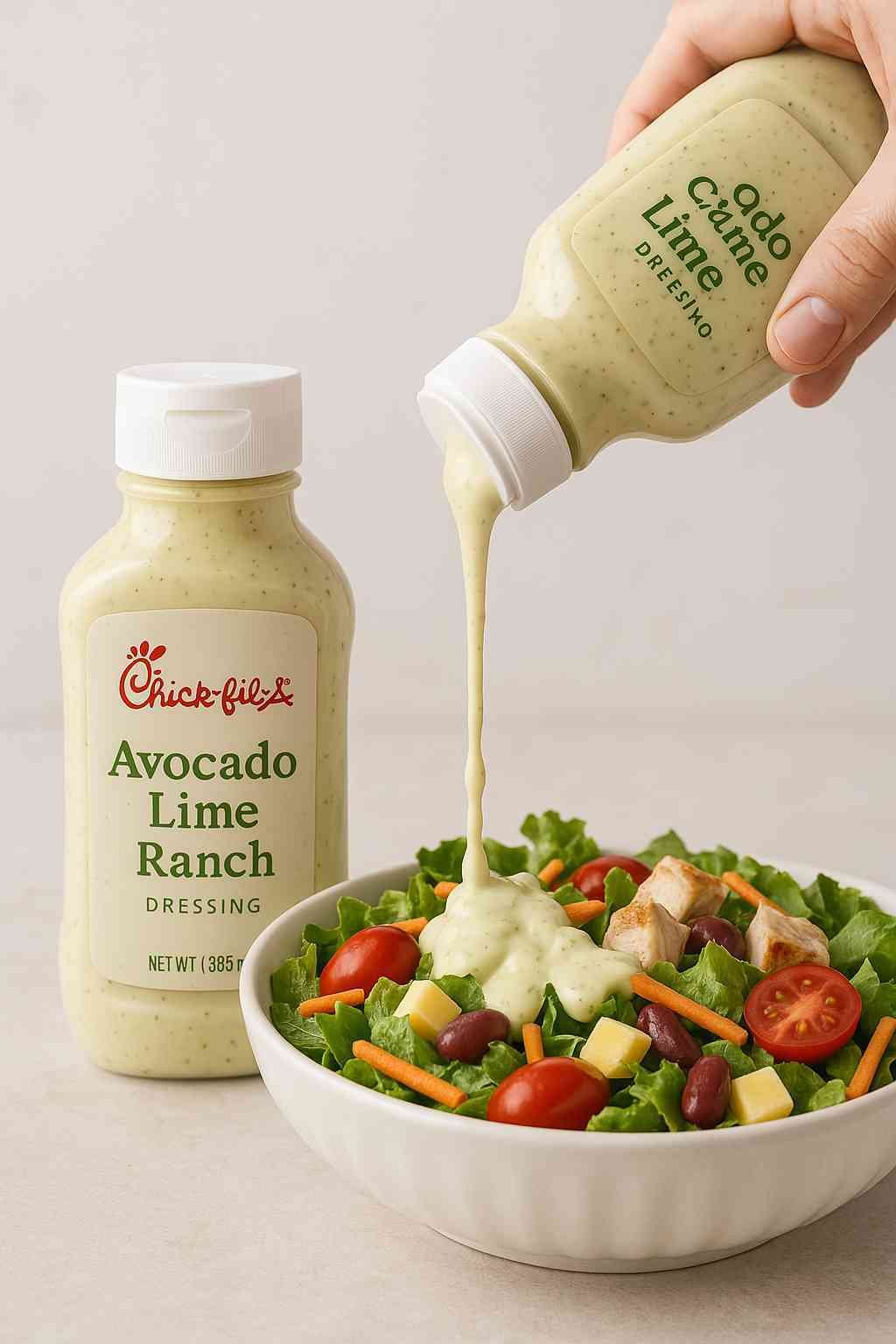 Chick-fil-A Avocado Lime Ranch Dressing Recipe (Zesty & Creamy Copycat) - Chickens